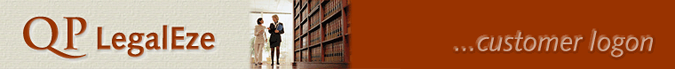 QP Legaleze - Customer Logon